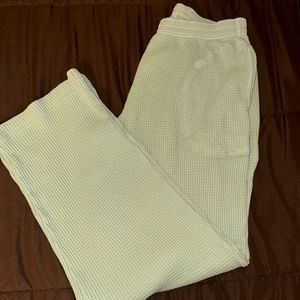 WOMENS WAFFLE KNIT SWEATS